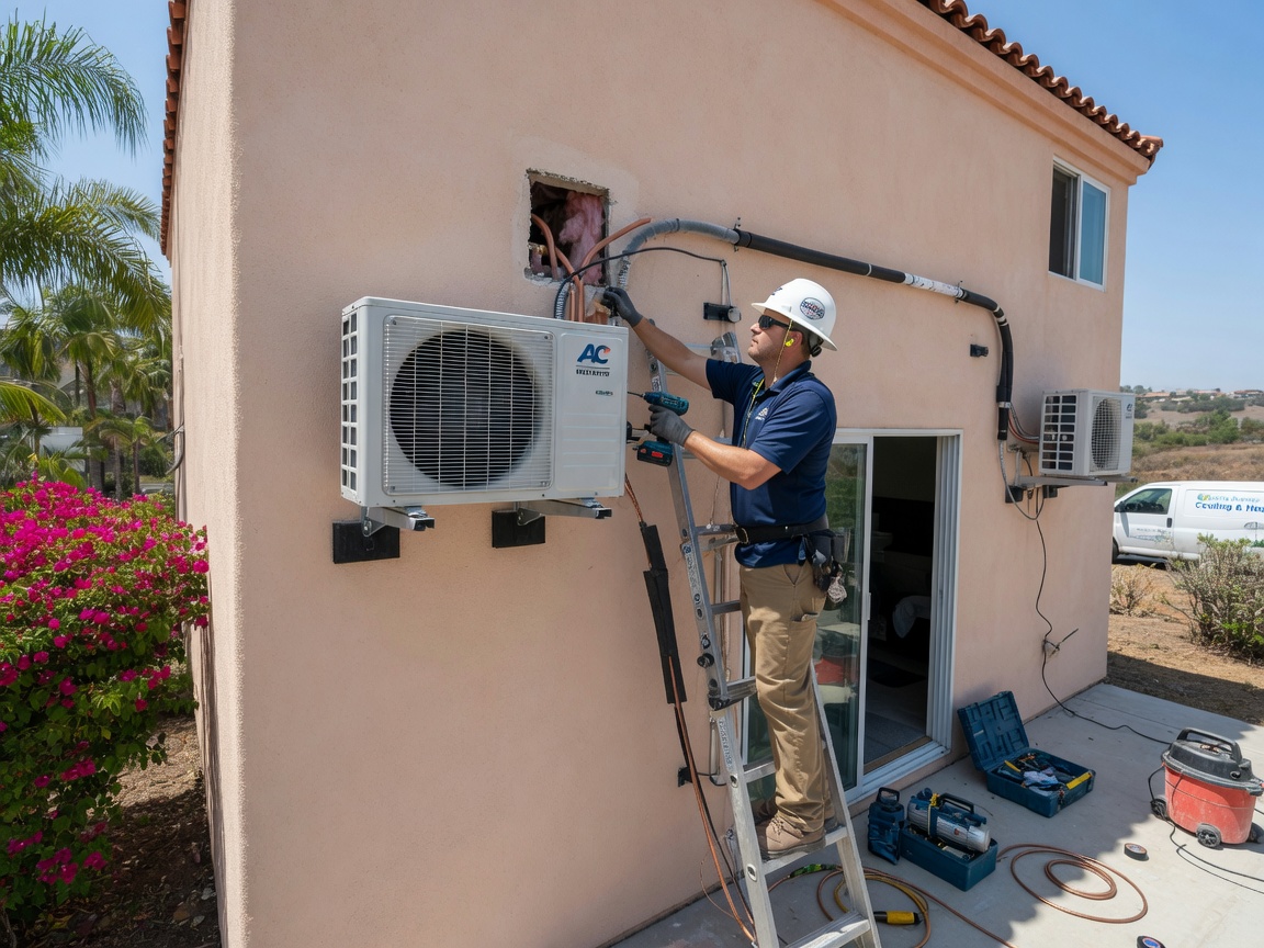Ductless Mini-Split Installation in San Diego, CA